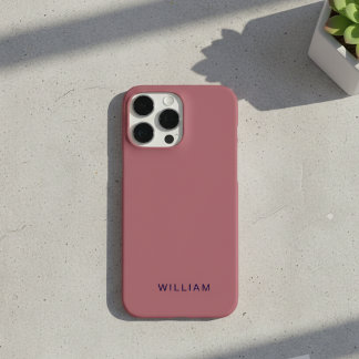 16 Pro Max Coque iphone Gold Rose personnalisé avec personnal