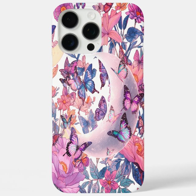 16 Pro Max Coque iphone lunaire - Céleste Moon Design (Verso)