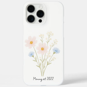 16 Pro Max Coque iphone Pastel personnalisé Maman Est.