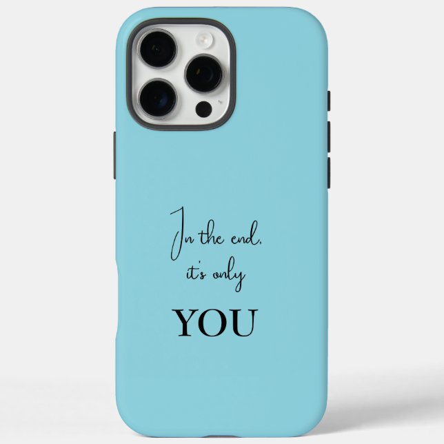 16 Pro Max Coque iphone personnalisé - Devis inspirant (Verso)