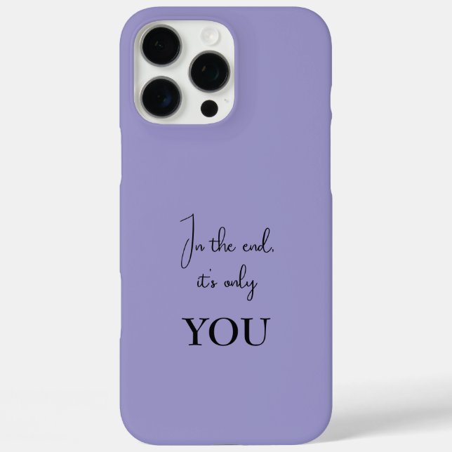 16 Pro Max Coque iphone personnalisé - Devis inspirant (Verso)