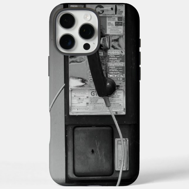 16 Pro Max Coque iphone téléphonique payant de l'ancienne éco (Verso)