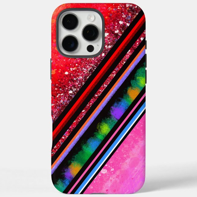 16 Pro Max KiniArt Abstrait iPhone / coque ipad (Verso)