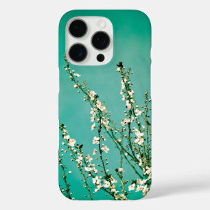 16 Pro Turquoise Aqua Fine Art Floral coque iphone botani