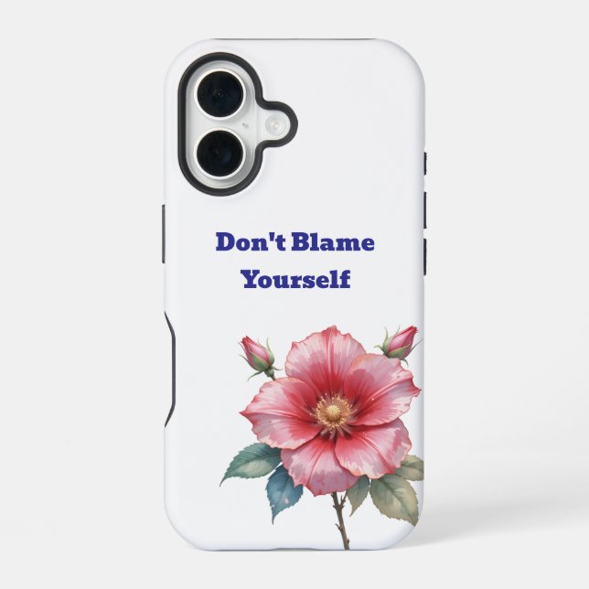 16 Rose de Sharon coque iphone de conception (Verso)