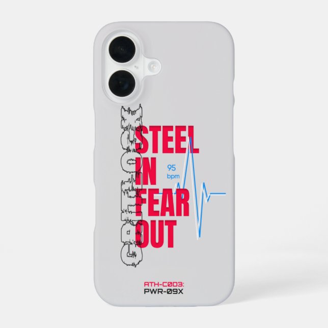 16 Série coque iphone VYTROS "ATH-CODE" (Verso)