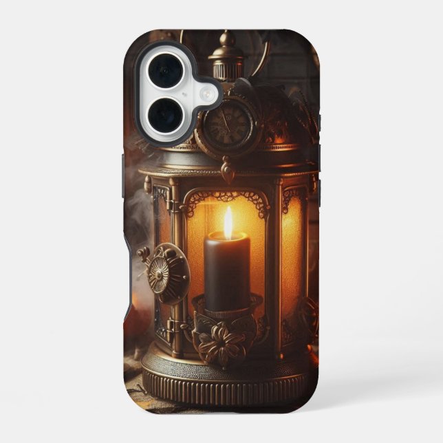 16 Steampunk Halloween Lantern iPhone / coque ipad (Verso)