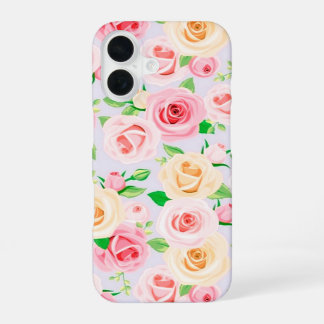 16 Superbe rose blanche roses Coque-Mate coque iphone