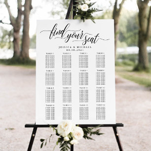16 Tableau Grandes places Mariages