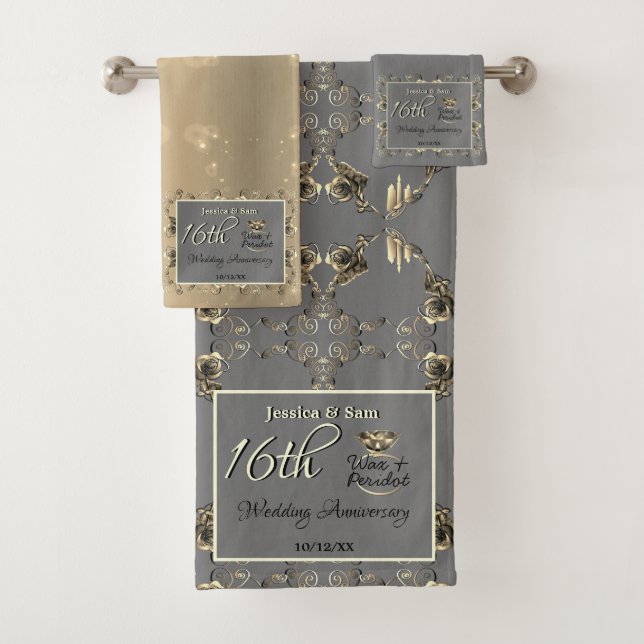 16e anniversaire du Mariage Bougies et fleur de St (En situation)