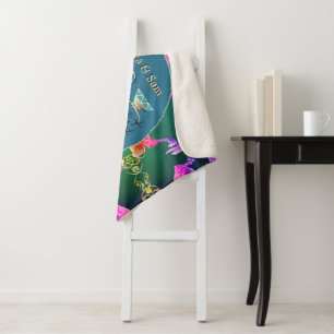 16e couverture Sherpa Flower Wax & Statice
