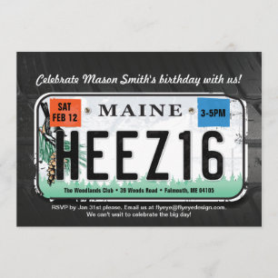 16ème invitation de permis du Maine de