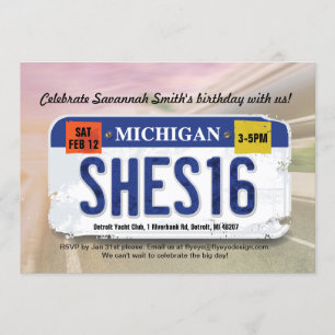 16ème invitation de permis du Michigan de