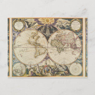 1702 Une nouvelle carte du monde