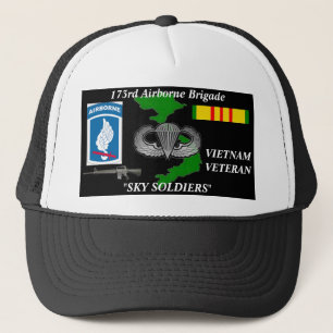 173rd Casquettes de boule de vétéran du Vietnam de