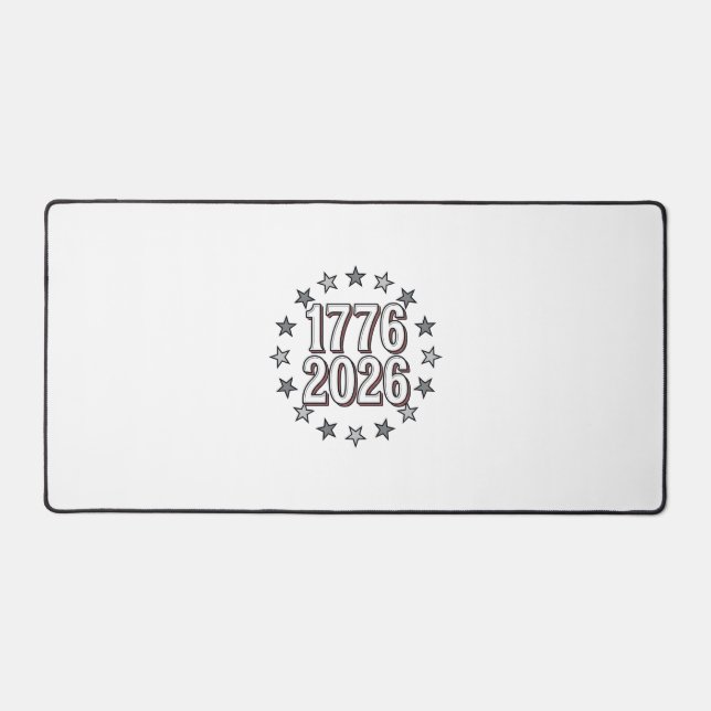 1776 2026 Étoiles Patriotiques Design Vectoriel Vi (Recto)