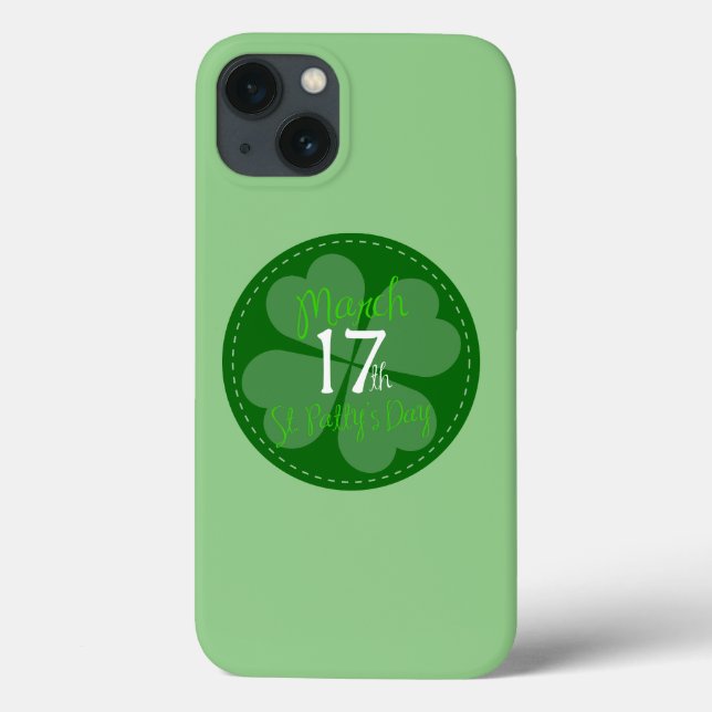 17 mars coque ipad de la fête de St. Patty (Verso)