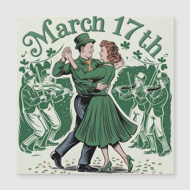 17 mars saint Patrick. Festival irlandais (Devant)