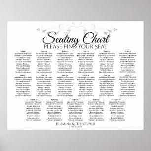 17 Tableau Tableau simple de sièges des Mariages f