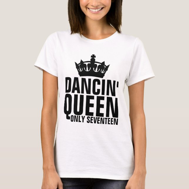 17E SEPT FILLES D'ANNIVERSAIRE T-SHIRTS (Devant)