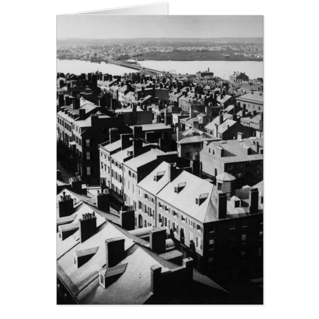 1859 : La ville de Boston, Massachusetts (Devant)