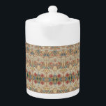 1875 Broderie florale Vintage William Morris<br><div class="desc">Ce design intègre un beau motif de broderie florale de 1875 conçu par William Morris, un designer textile anglais, un poète romancier, traducteur et militant social qui a vécu de 1834 à 1896. Morris a contribué de façon importante à la renaissance des arts textiles traditionnels britanniques et des méthodes de...</div>