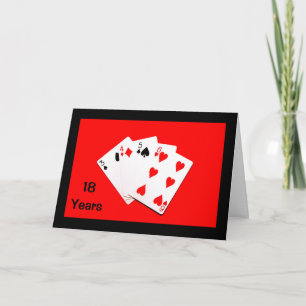 18 Ans C'est Important ! Carte d'anniversaire