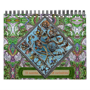18 mois Étranges conceptions Montage Calendrier