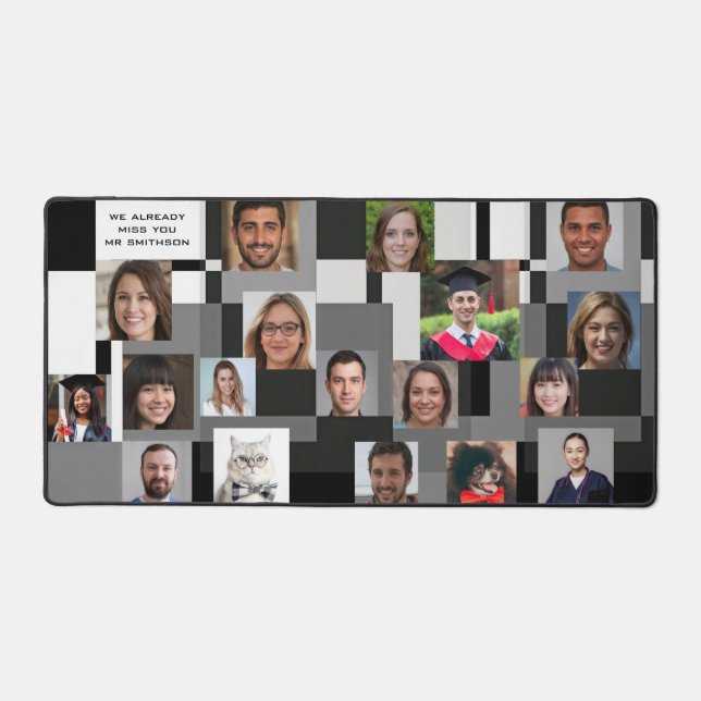 18 Photos Modernes Nous Vous Manquerons Cadeau D'A (Recto)