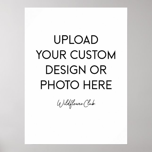 18" x 24" Poster Print Portrait (Devant)