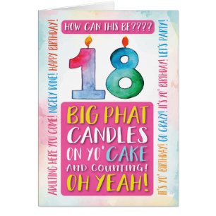 18e anniversaire Adulting Here You Come Let's Part