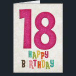 18e anniversaire Bonne carte d'anniversaire Design<br><div class="desc">cette carte est vide à l'intérieur... (conçu par MarloDeeDesigns.com) © 2004-2012 MarloDee Designs : Tous droits réservés. Toutes les licences nécessaires ont été achetées et sont versées au dossier. Les images sur ce site ne sont PAS du domaine public. Vous ne pouvez pas copier, dupliquer, modifier ou scanner ces dessins,...</div>
