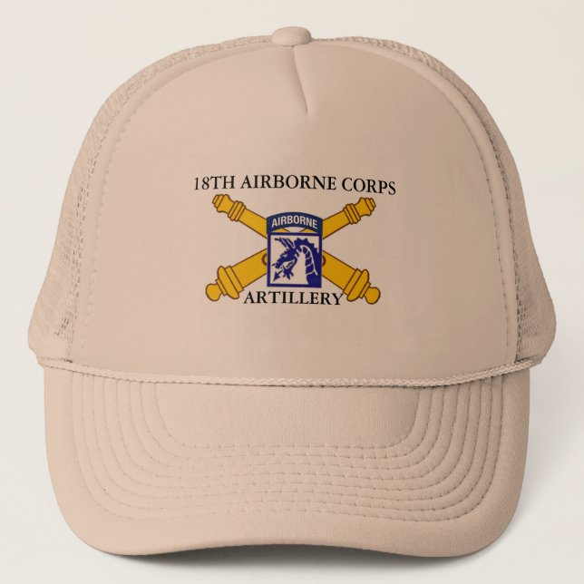 18ème CASQUETTE AÉROPORTÉ de CORPS (Devant)