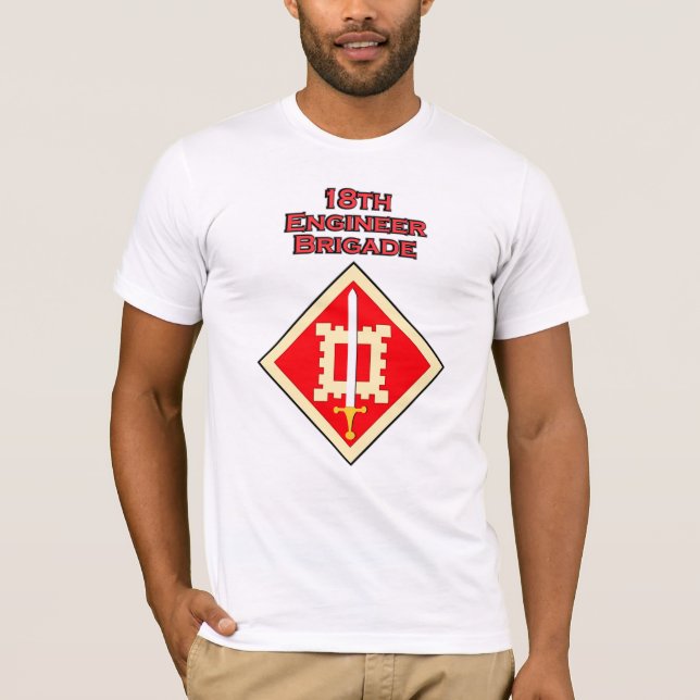 18ème T-shirt de correction d'épaule de brigade (Devant)