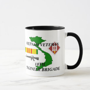 18ème Tasses de café de vétéran du Vietnam de