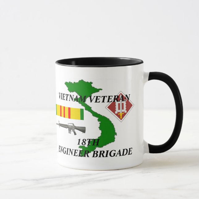 18ème Tasses de café de vétéran du Vietnam de (Droite)