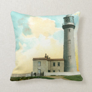 1900) coussins de jet de Flamborough Lighthouse (
