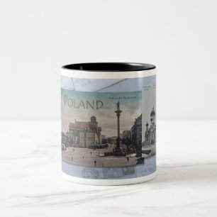 1900 POLAND POSTCARDS Mug à deux tons
