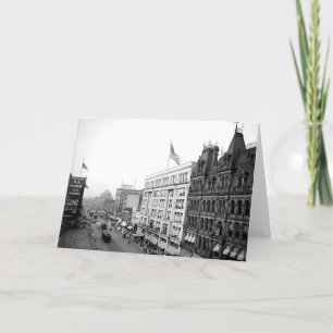 1904 carte de voeux principale de Buffalo NY de St