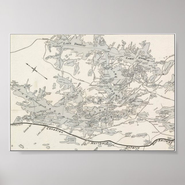 1904 Map Poster (Devant)