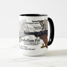 1904 Parabellum P08 Pistole Coffee Mug
