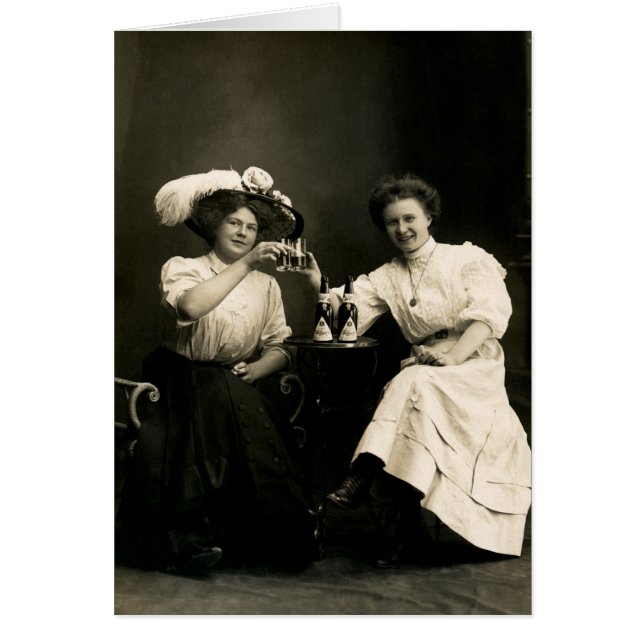 1905 Beer Drinking Girlfriends (Devant)