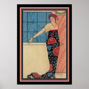 1913 George Barbier Art Déco Imprimer 13 x 19
