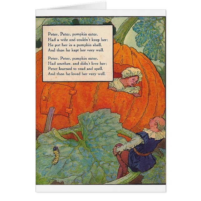 1920s Mother Goose - Peter Pumpkin Eater (Devant)