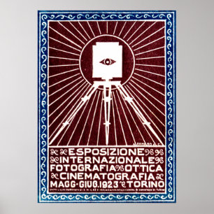 1923 Turin Photo Expo Poster
