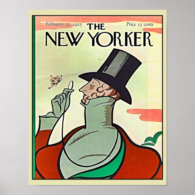 1925 New Yorker Fashion Poster (Devant)