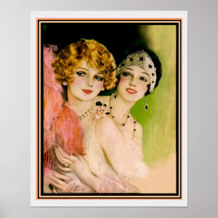 1925 Revue Pictorielle Art Déco Imprimer - Earl Ch