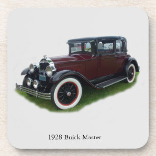 1928 Buick Master ensemble de 6 dessous de verre