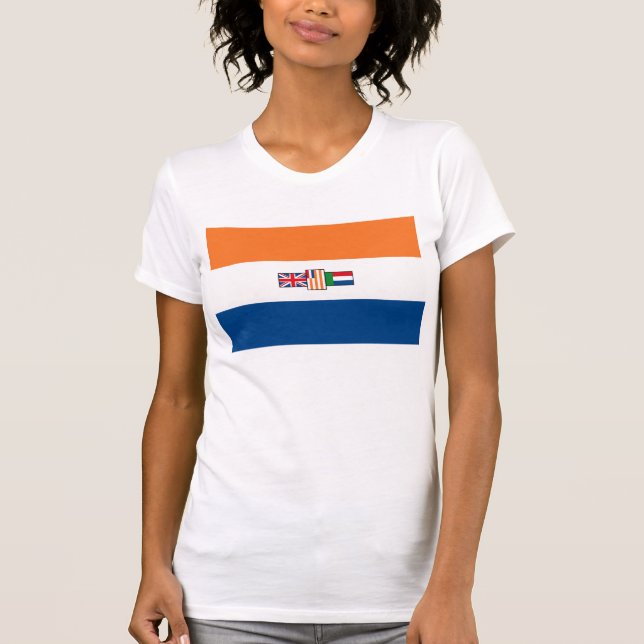 1928) T-shirts de l'Afrique du Sud Flag ( (Devant)