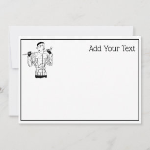 1930 s Fashionable Lady Golfer avec le club de gol